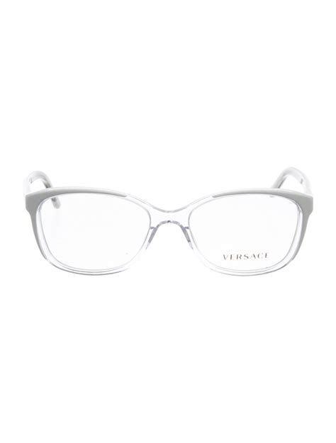 versace clear prescription glasses|authentic Versace eyeglasses.